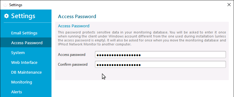 Access Password